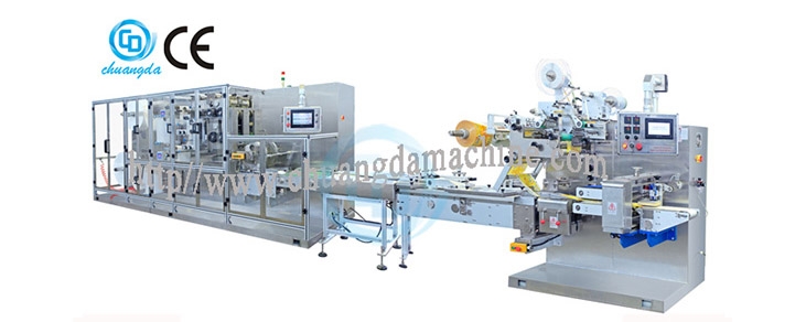 Máquina para fabricar lenços umedecidos de 5-30 unidades CD-2008II (totalmente automática)